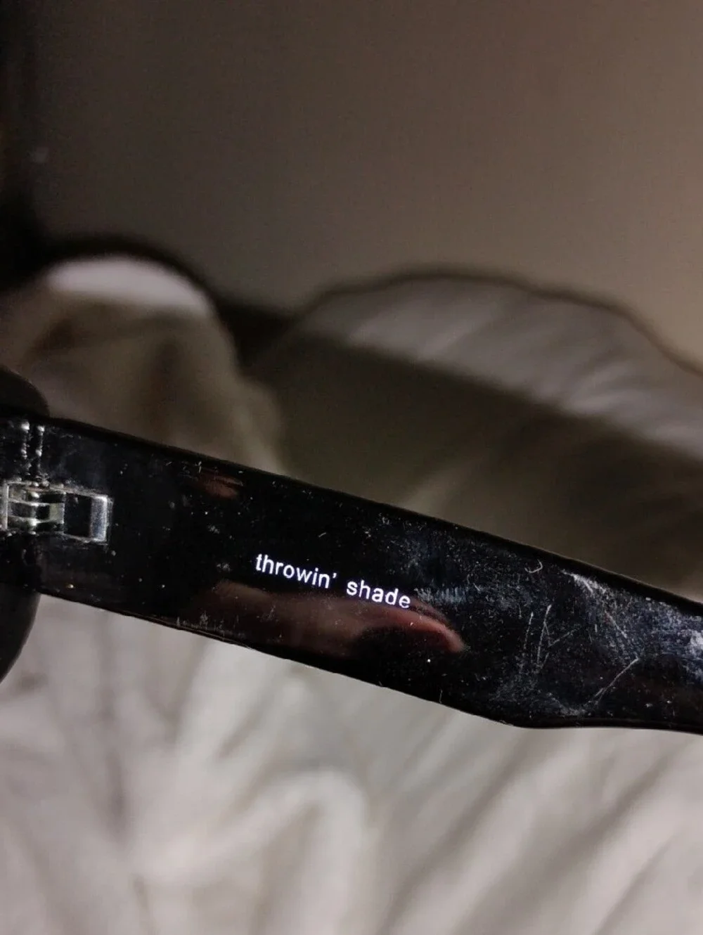 Black Rectangular Sunglasses